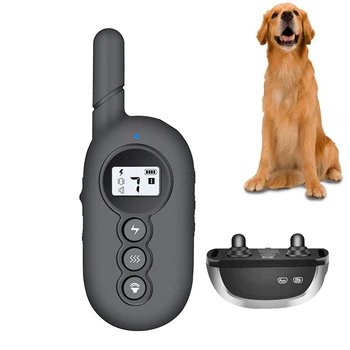 

ps3 New Electric Auto Dog Training Collars Waterproof Rechargeable Dog Collar With 400m Remote Control Receiver Pet Training