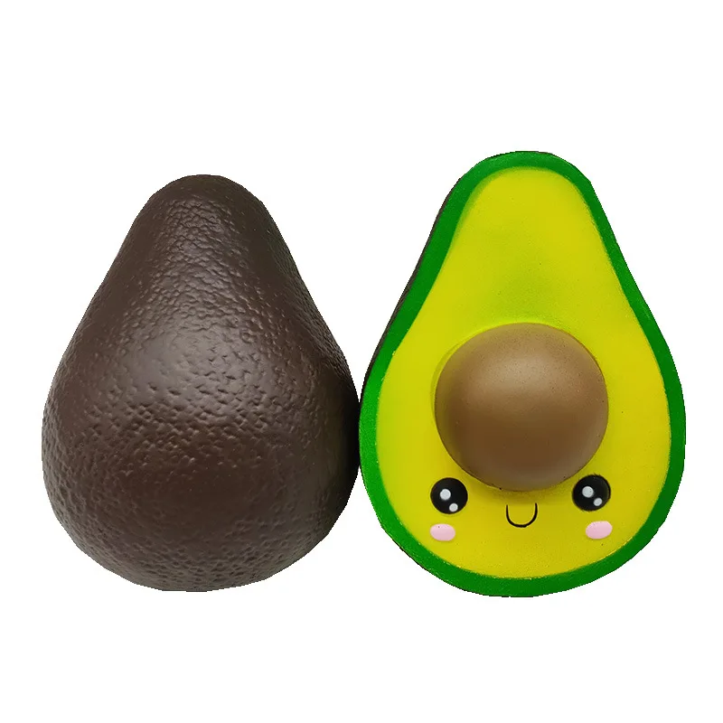 Kawaii авокадо Diy антистрессовые мягкие игрушки имитация фруктовая серия медленное увеличение снятия стресса забавная игрушка для взрослых