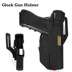 Глок пистолет кобура принадлежности для пистолета Глок Охота Airsoft Air Ручной пояс кобура для Glock 17 19 22 23 31 32 правой