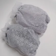 Осенне-зимняя женская одежда с манжетами в Корейском стиле, Прозрачная Кружевная короткая модная Милая Одежда для взрослых, студентов, офиса, ежедневного использования, противообрастающий рукав