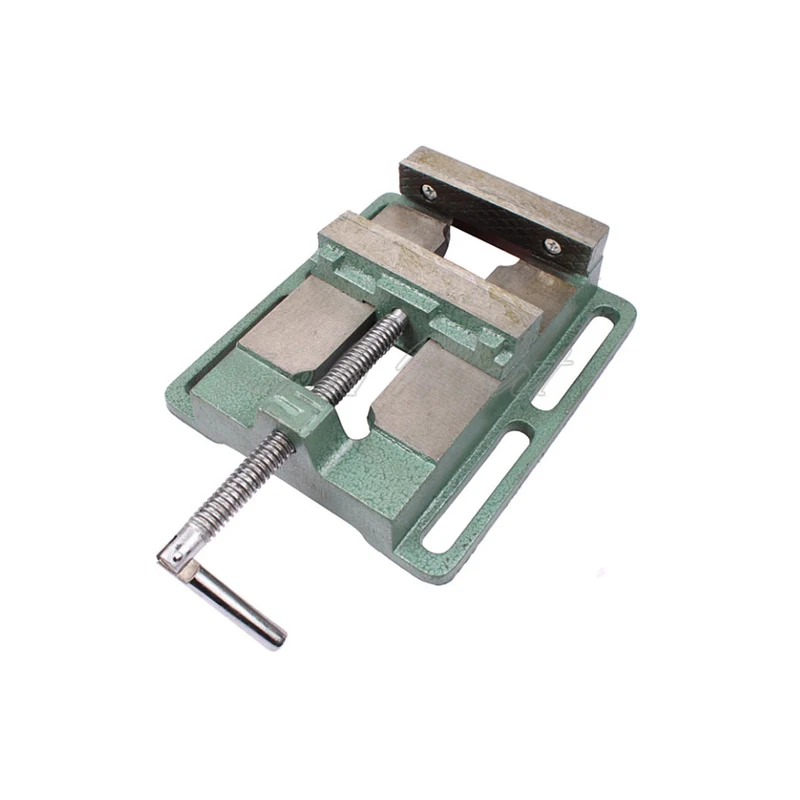 

3 Inch Machine Vise Woodworking Drilling Simple Pliers Table A Flat Nose Clamp Drill Multifunction Hand Tools