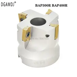 Cabeça do cortador de trituração da cara bap300r 40 22 4t 50 22 5t 63 22 6t bap400r 50 22 4t 63 22 4t flauta face end mill cortador liso