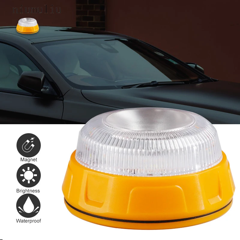 Luz de Emergencia V16 Homologada DGT Pack Oferta 2 Luz de Emergencia Coche  Magnética Baliza Luz Emergencia con Baterías Incluidas Luz V16 Emergencia  Coche Camión Moto - Fotocopias Baratas