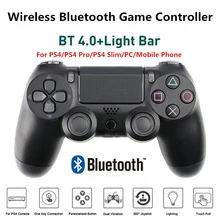 PS4 Controller Wireless Game Joypad Bluetooth Gamepad Controle Joystick Double-Motor Vibration 4 Sem Fio Para PS4 PC Smart Phone