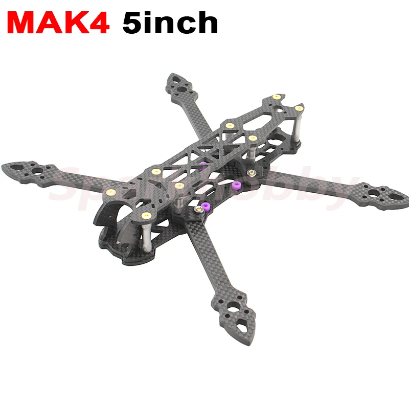1 комплект новинка MAK4 5 дюймовый FPV рама из углеродного волокна 225 мм Колесная база