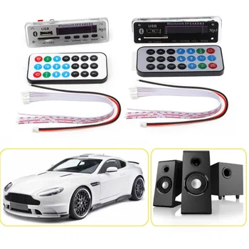

1Set Car Bluetooth MP3 WMA Decoder Board 12V Wireless Audio Module USB TF Radio