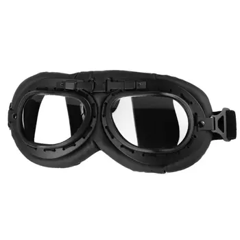 

Vintage Motorcycle Glasses Sand Dustproof Protective Gear Elastic Adjustable L69E