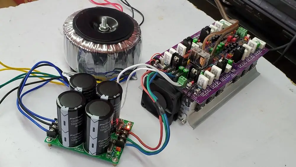 Iwistao 2X300 Вт HIFI стерео дискретный компонент питания готовая Плата усилителя дифференциального усиления вход WY2963/WK5688 Outp
