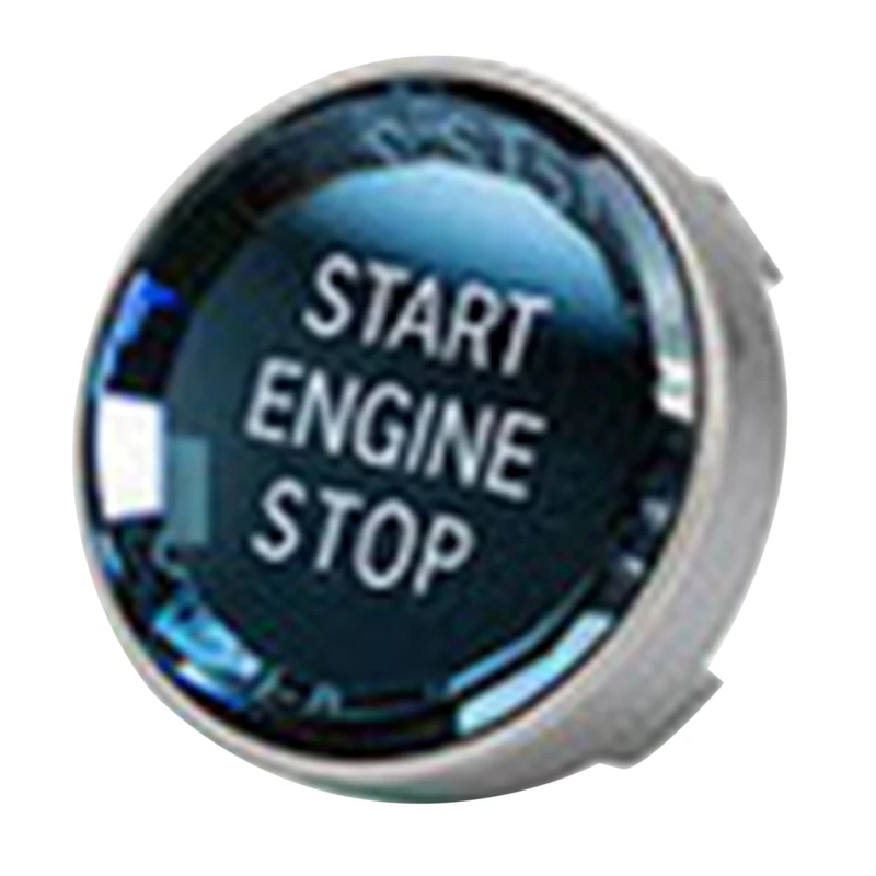 Car Interior Switch Cover Crystal One-Key Engine Start Stop Button Sticker Trim for BMW- 3/5 Series E70 E90 E60 | Автомобили и