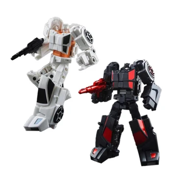 

IronFactory IF EX-26R Transformation Action Figure Toy Racing Bothers Retrograde Model 9cm Statue Deformation Car Robot Figma