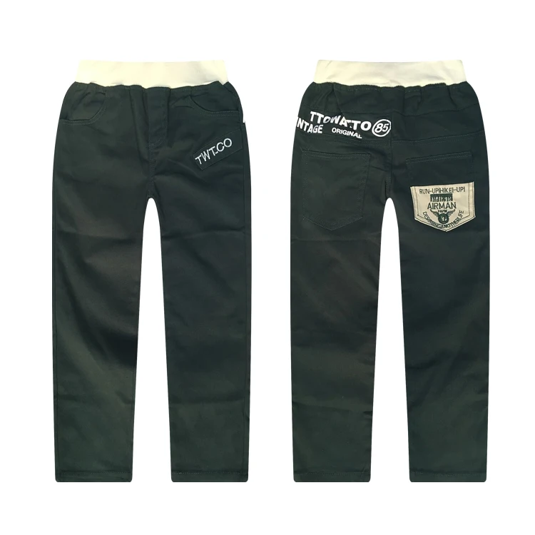 Kids Clothes High Quality Boys Casual Pants Kids Full Length Pants Letter Printed Children Trousers Spring Autumn Boys Pants