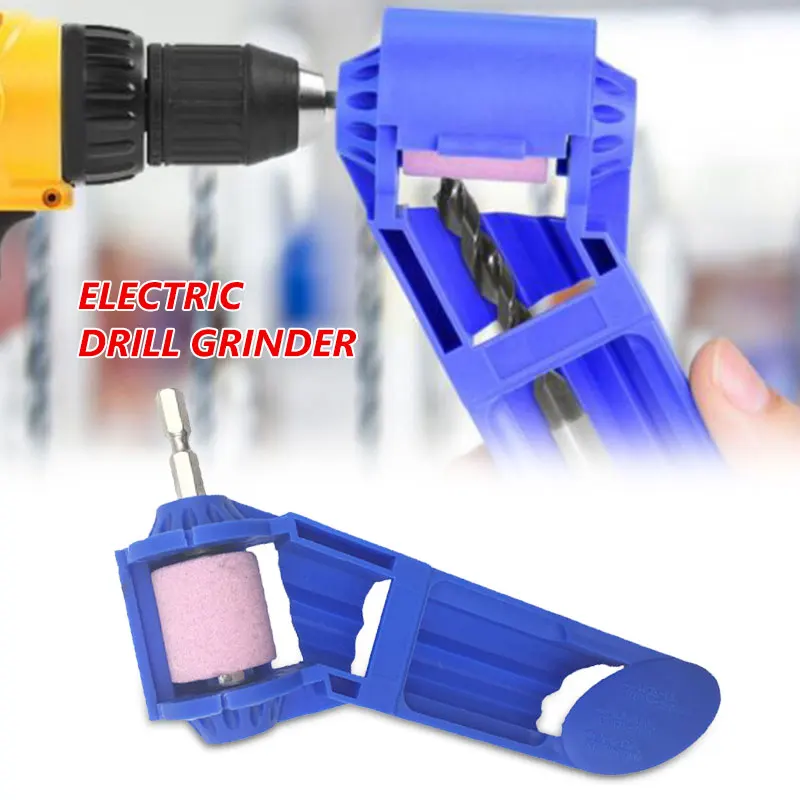 Drill Grinder Dry Grinding Grinding Drill Electric Drill Grinder Durable Abrasive Hardware Tools Twist Drill Grinder Polish