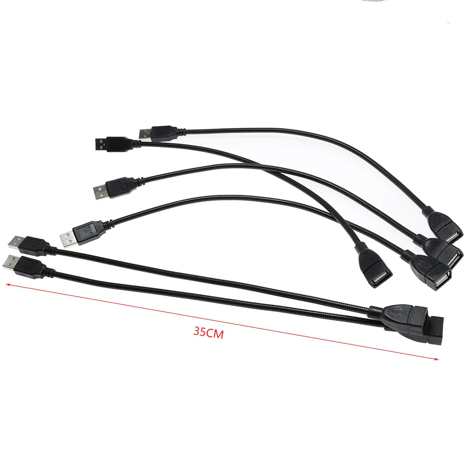 USB Extension Cable 35cm Male to Female Power Supply
