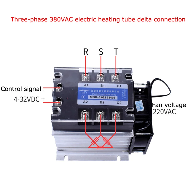 ac 380v 40a SSR-3 032 3840z DC-AC
