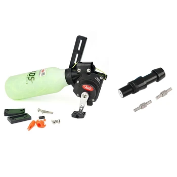 

2 Pcs Accessories: 1 Pcs Bow Archery Fishing Reel Seat Adapter for Long Compound Bow & 1 Pcs Bow Fishing Reel Archery Fish Reel