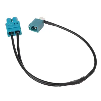 

Antenna Adapter Aerial FAKRA Cable Twin Double Male For Seat Skoda