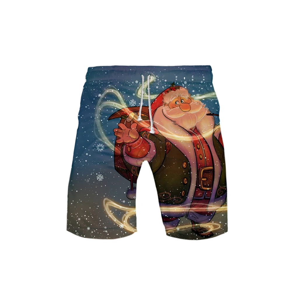 3D веселый рождественский купальник плавки шорты пляжные шорты Плавки Мужские Спортивные Повседневные
