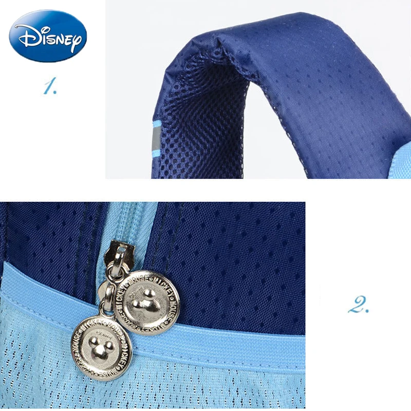 Disney Микки Минни Маус сумка дети девочки мальчик рюкзак для детского садика мультфильм водонепроницаемый детский мультфильм путешествия плюшевый рюкзак