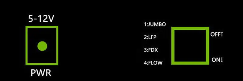 Гигабитный медиаконвертер DIP LFP 1 одиночный оптоволоконный порт к 1 RJ45 с LFP DIP