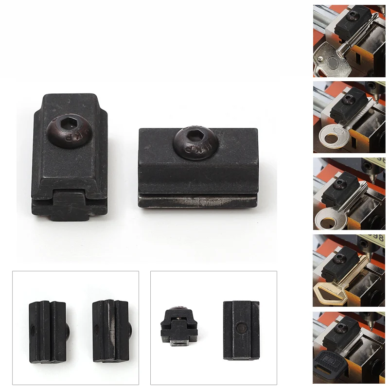 

Special Vertical Clamp Auxiliary With Tooth Opening Double-sided Tooth Fixture Locksmith Tool