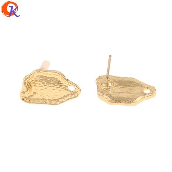 

Cordial Design 100Pcs 11*18MM Jewelry Accessories/Earring Findings/Irregular Shape/DIY Jewelry Making/Hand Made/Earrings Stud