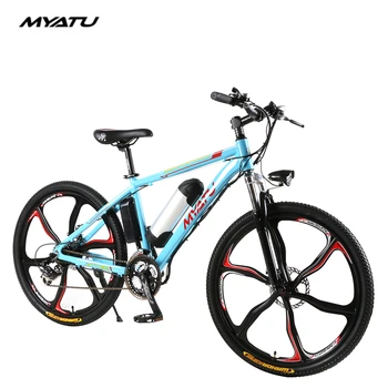 

MYATU M0126 250W Adult Electric Bike 36V 8AH 26 Inch Aluminum Alloy Frame E-Bike Road Mobility Bikes Offroad Mountain Bicycle