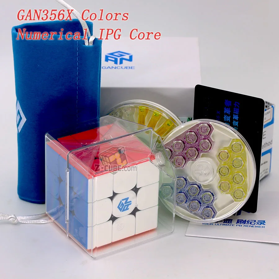 Puzzle Magic Cube GAN 356 356x GAN356 X Magnetic 3x3x3 3x3 cube GAN460M 460M 460 M 4X4X4 GAN356 Air Pro S SM speed cube toy