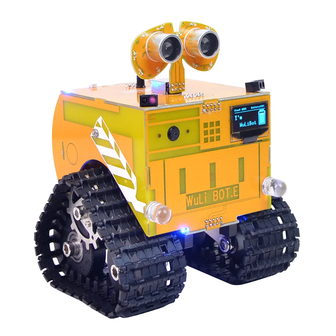 Программируемый робот WuliBot скретч+ Mixly RC Программирование трек автомобиль паровой развивающие игрушки с/без камеры