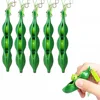 Squeeze Bean Fidget It Toys 3/5pcs Squishy Antistress Bean Fidget Toy Anti-stress Stress Relief Keychain Stress Reliever 1