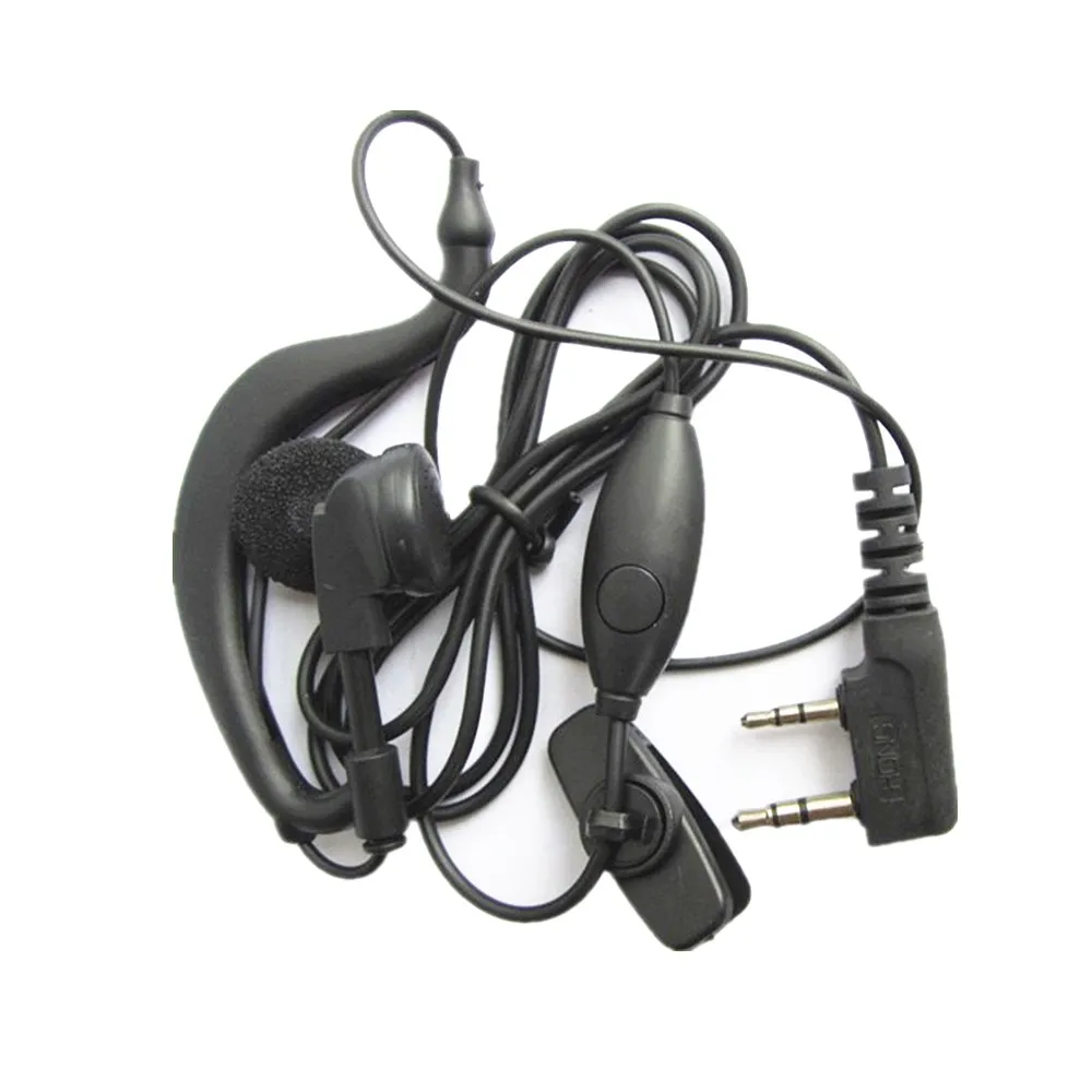 10x наушники гарнитура микрофон для Baofeng Kenwood TK-3206 TK-3207 TK-3230 TK3300 TH серии TH-F6A TH-K2ET портативный радио