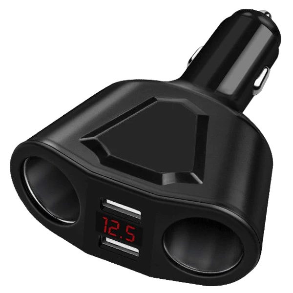 DC 12V розетка для автомобильного прикуривателя сплиттер 3.1A двойной USB зарядное устройство адаптер питания