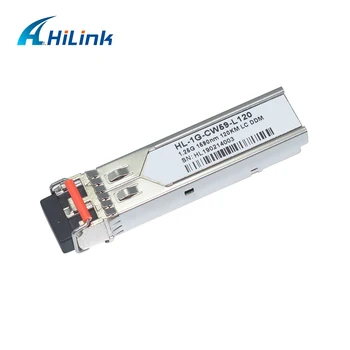 

Free shipping! Fiber optic 1.25G SFP CWDM 1590nm 120nm dual LC optical SFP module in Korea
