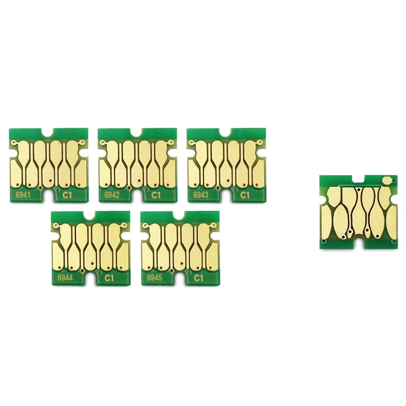 1Set T6941 T6945 T6941 Patrone Chip Für Epson Surecolor T3000 T3070 T5070 T7070 T3200 T5200 T7200 T3270 T5270 T7270 Drucker-in 3D Druckerteile & Zubehör aus Computer und Büro bei