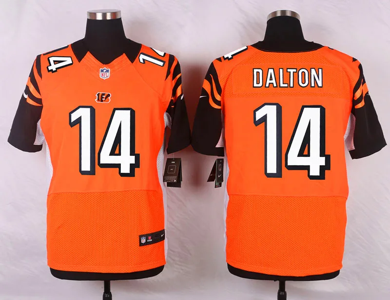 Синий Стилизованный, Цинциннати Тайлер эйферт А. Дж. Green Andy Dalton Elite Jersey - Цвет: Синий