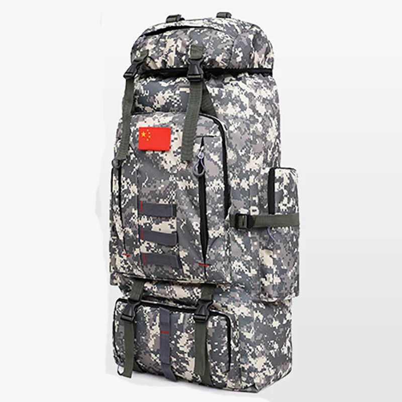 Colour2 SKISP 80L Большая вместительная уличная сумка женская мужская альпинистский рюкзак походы рюкзак военный тренировочный камуфляж большой рюкзак - Цвет: Colour2