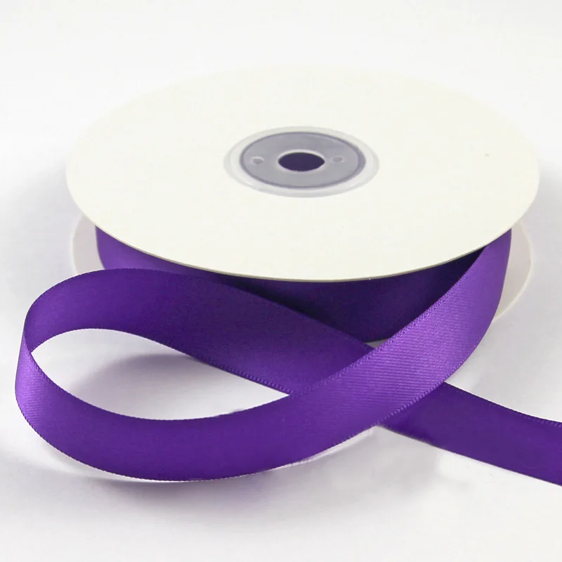 

Full Reel Satin Double Faced Sided Premium Ribbon For Xmas party Festival Decor