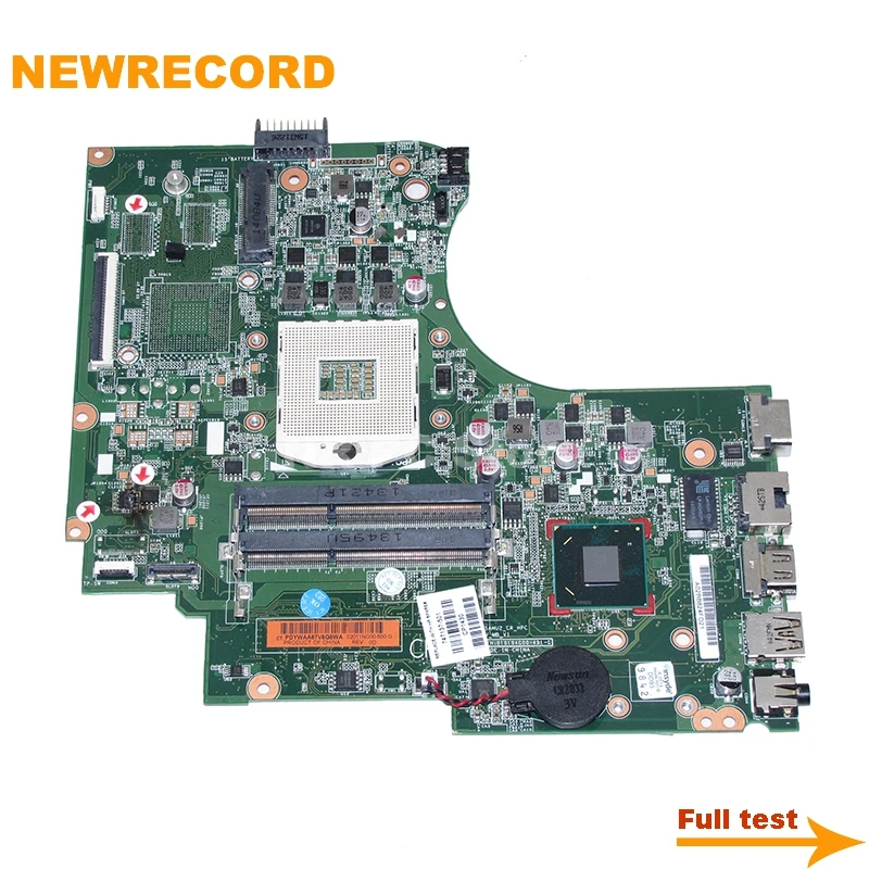 NEWRECORD 747137-601 747137-501 основная плата для HP Touchsmart 15-D 250 G2 материнская ноутбука HM77 DDR3