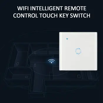 

EU/UK Plug Standard Smart Universal WiFi Light Touch Switch WiFi Light Switch WIFI Light Smart Switch