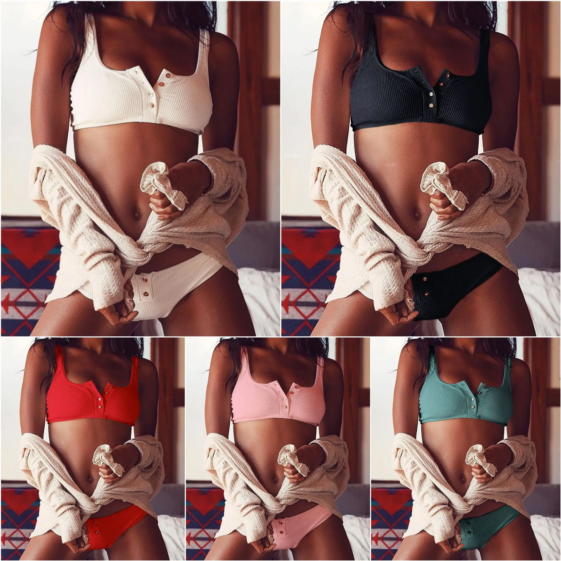 

Bikini Sexy Bandage 2019 Bikinis Women Fashion Push-Up Padded Bra Beach Bikini Set Swimsuit Beachwear Swimwear female Leopard