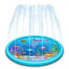 Children's Outdoor Game Pad Inflatable Water Spray Mat Summer Lawn Water Game Play Mat Kids Outdoor Splash Mat For Kids Pool 1
