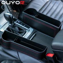 

Universal Car Seat Gap Organizer PU Leather Pocket For Wallet Phone Slit Pocket Auto Car Storage Organizer Car Assessoires