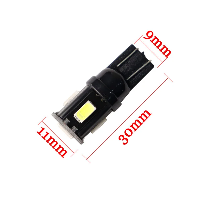 ���� �ڵ��� �ñ׳� ����Ʈ 100 ��, T10 194 168 W5W 6 SMD 5630 LED 6LED 60MA ���� ����Ʈ �ڵ��� ���׸��� ���� �� ���� ȭ��Ʈ DC 12V