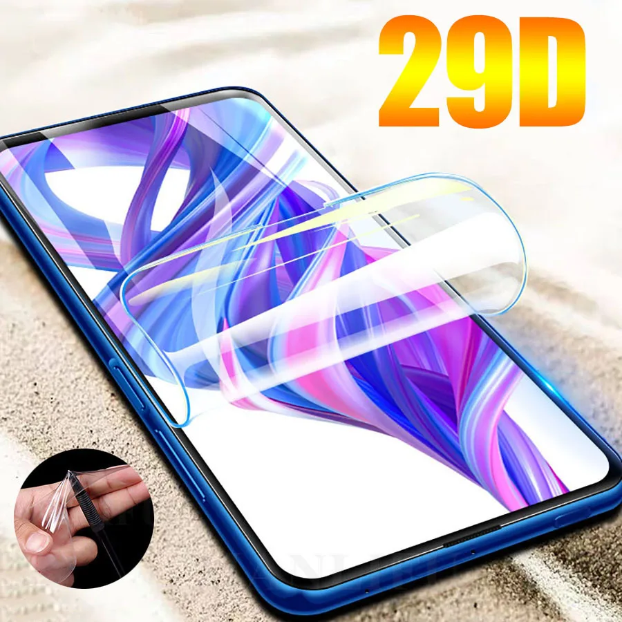 

29D Screen Protector Hydrogel Film for Huawei Honor 20 Pro 20S 9X 8X Protective Film on Huawei P30 Pro P20 Lite Film Not Glass