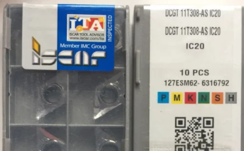 ISCAR 10 шт. карбидные вставки DCGT11T308-AS IC20