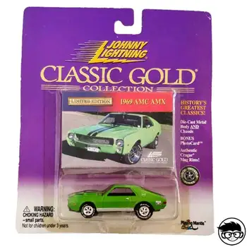 

Johnny Lightning 1969 AMC AMX Classic Gold Collection 2000