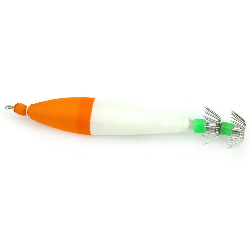A4 25Pcs Fishing Lures Squid Jig 10.5CM 6.3G Luminous Prawn Lures Fishing Tackle - Цвет: A4