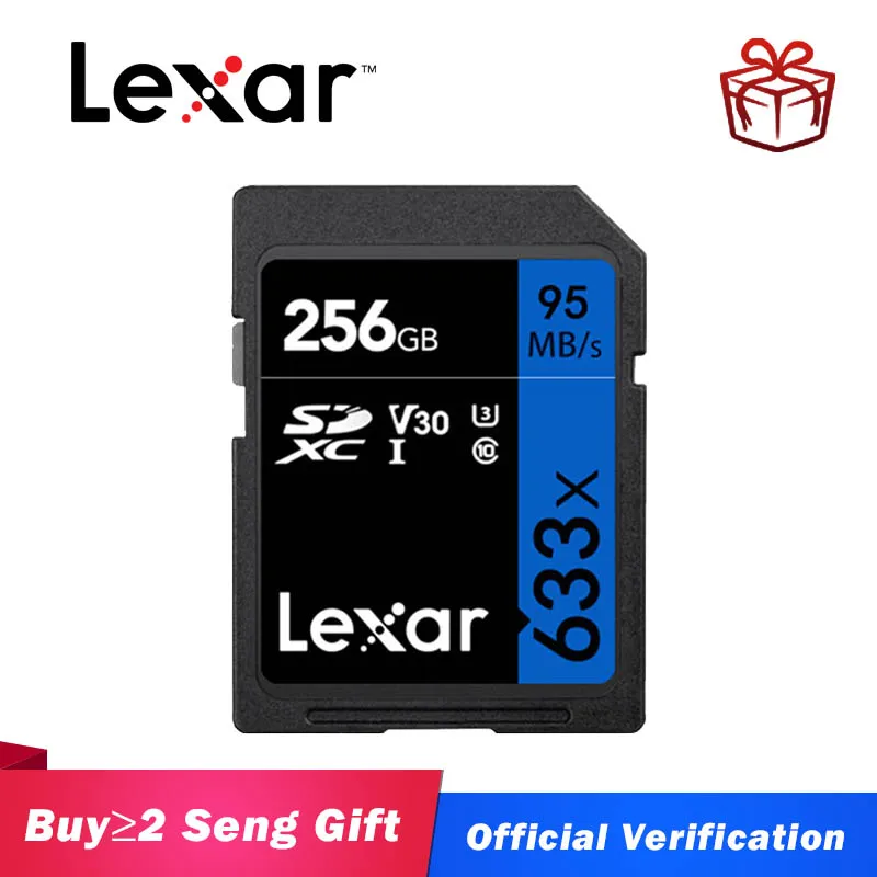 SD карта Lexar 32 ГБ класс 10 128 512 256 ГБ|Карты памяти| |