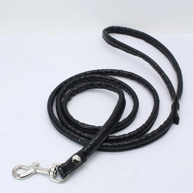 1Pcs Pet Traction Rope Leash Leather Lead Rope Strap Harness Belt Cat Chain Nylon Dog Puppy Cats Products For Pets 120*1.0CM