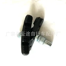 Велосипедный Тормоз-башмак для горного велосипеда, универсальный тормоз, резиновый Велосипедный тормозной блок, тихий велосипедный тормоз, резиновый блок, аксессуары с S