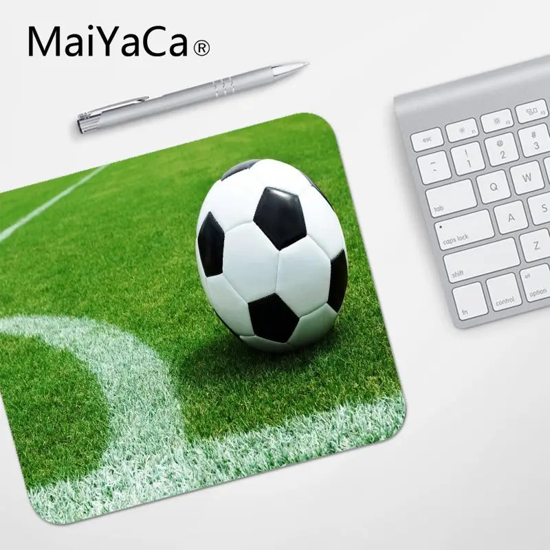 No Lock Edge18x22cm MaiYaCa высокое качество футбольное поле индивидуальные коврики для мыши компьютер Аниме Коврик для мыши и ноутбука Гладкий блокнот настольные компьютеры мат - Цвет: No Lock Edge18x22cm